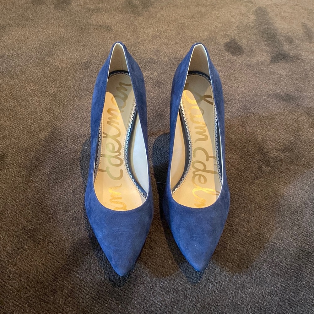 Blue heels